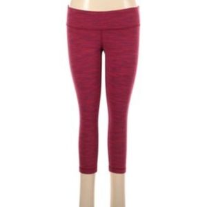 Lululemon red leggings